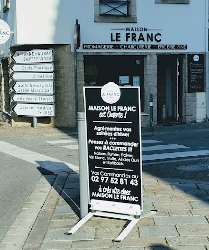 MAISON LE FRANC, Fromagerie à Pluneret