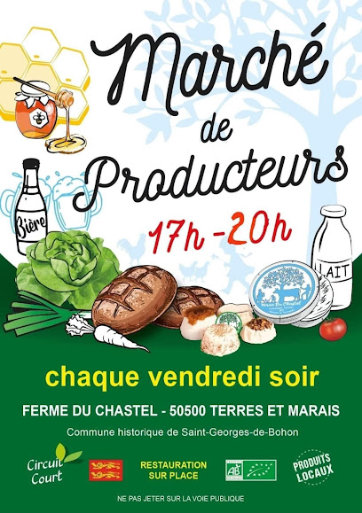 Chèvrerie Ferme Du Chastel-Fromage Fermier Bio (Vache Et Chèvre) Fabricant De Fromage à Terre-et-Marais