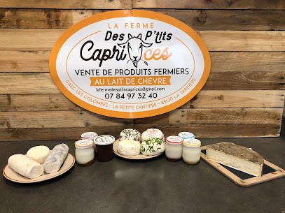 La ferme des p'tits caprices, Fromagerie à Antigny